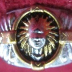 'Spirit Of the Warrior' Stainless Steel" Size 10